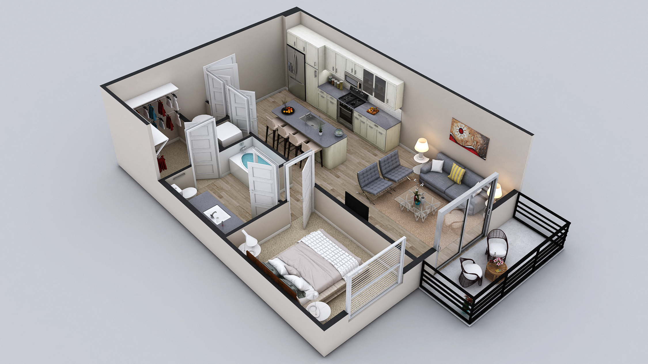 A1 floor plan