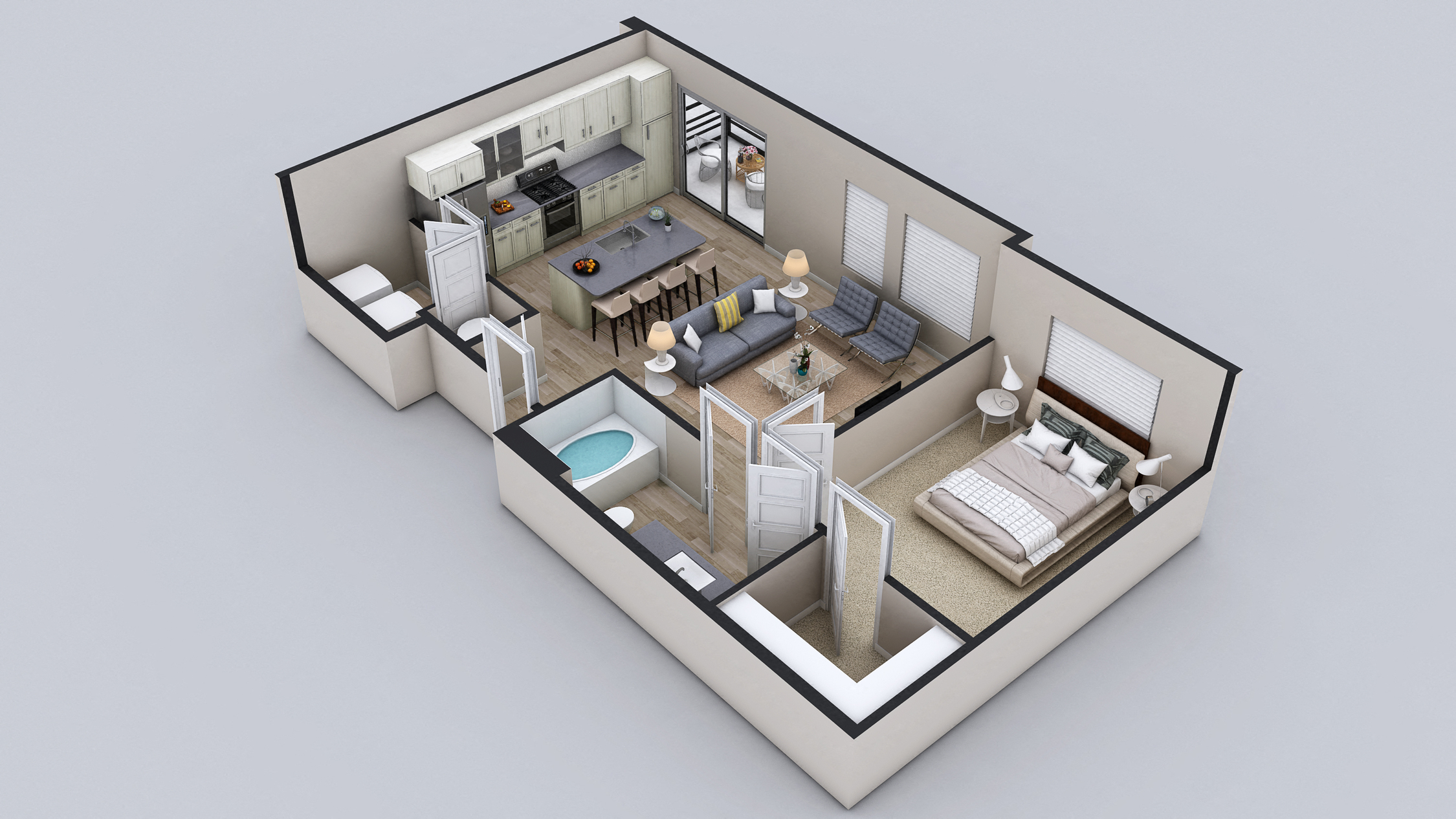 A6 floor plan