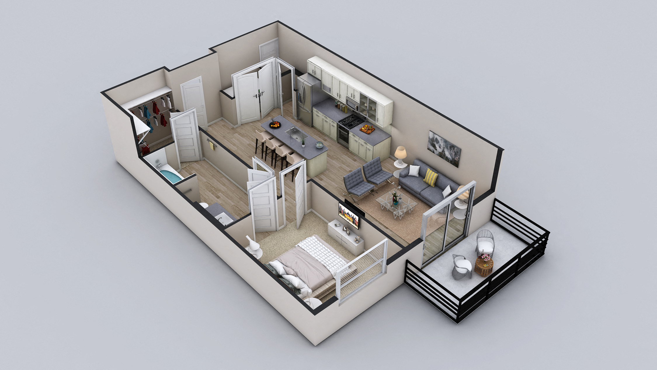 A2 floor plan