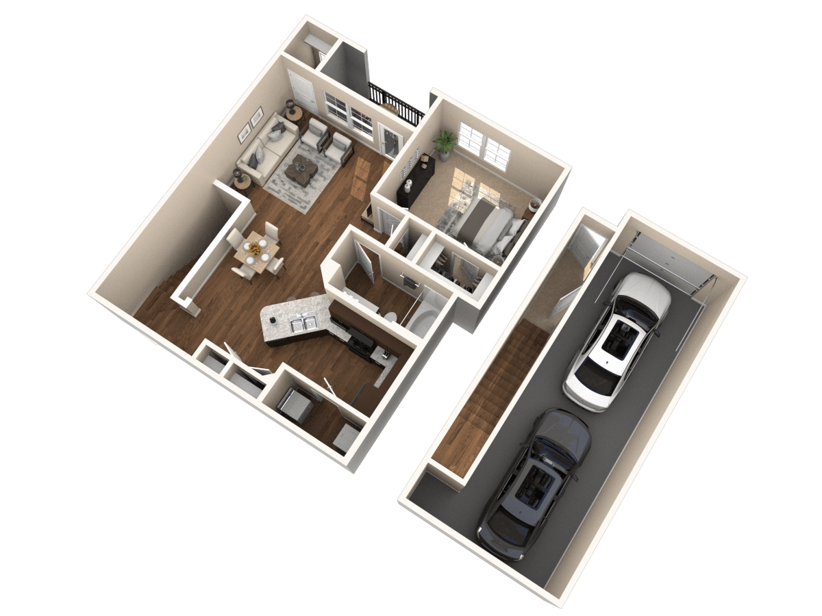 A 2 Upper floor plan