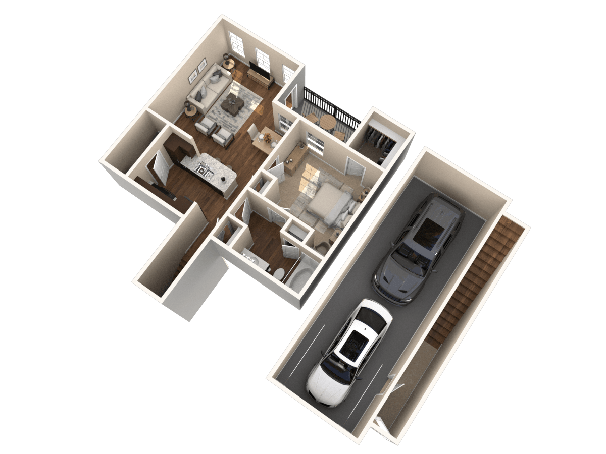 A 1 Upper floor plan