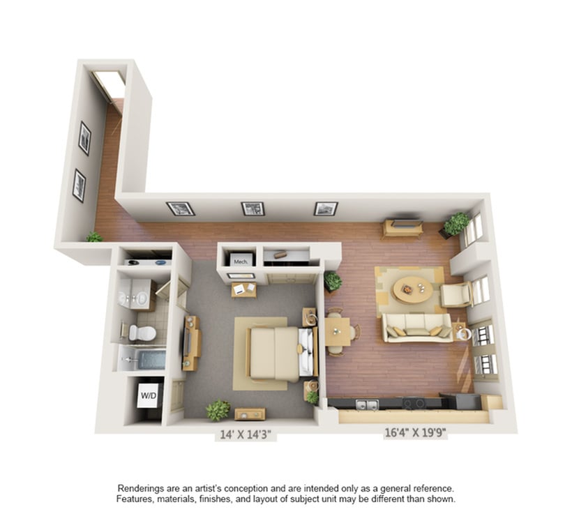 Antora floor plan