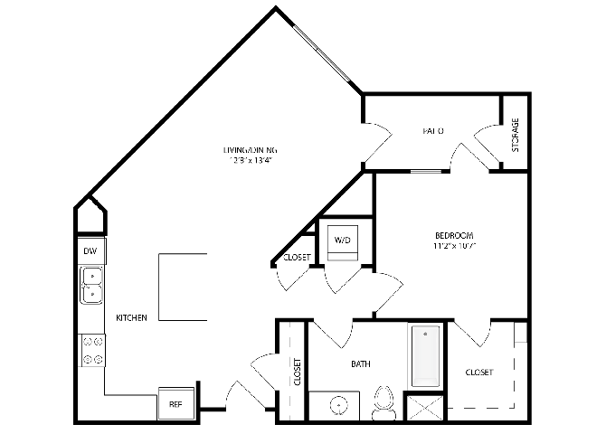 E1 floor plan