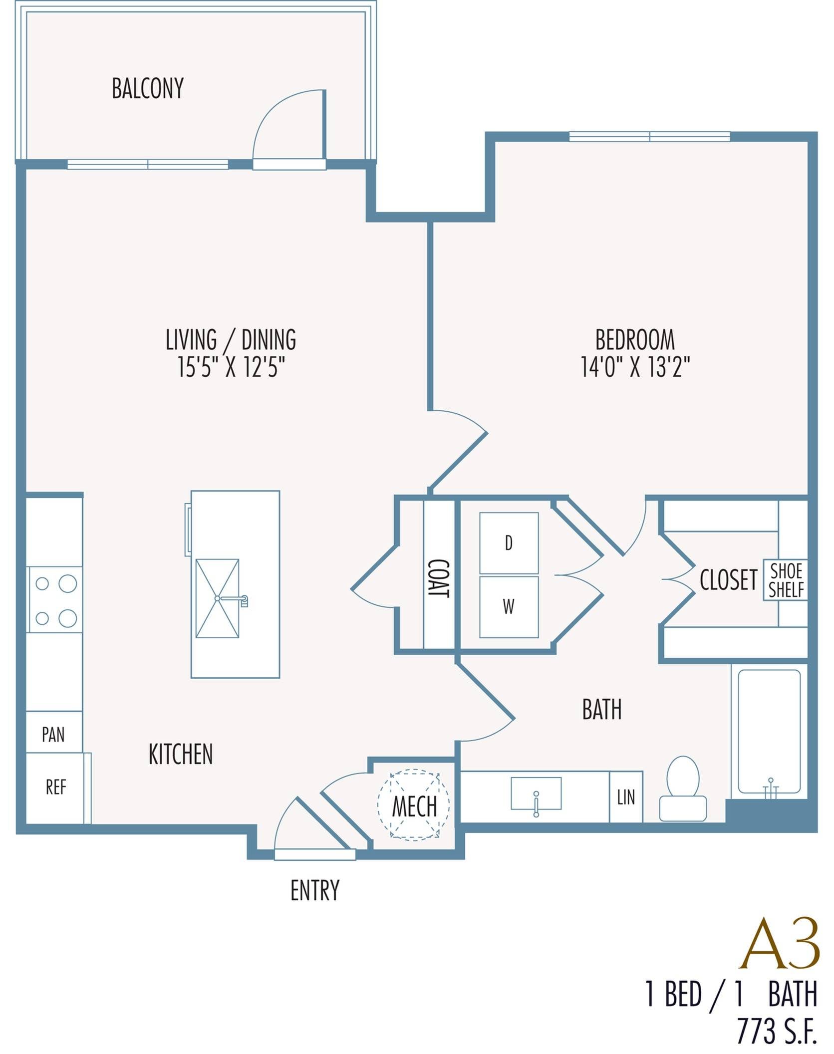 A3 floor plan
