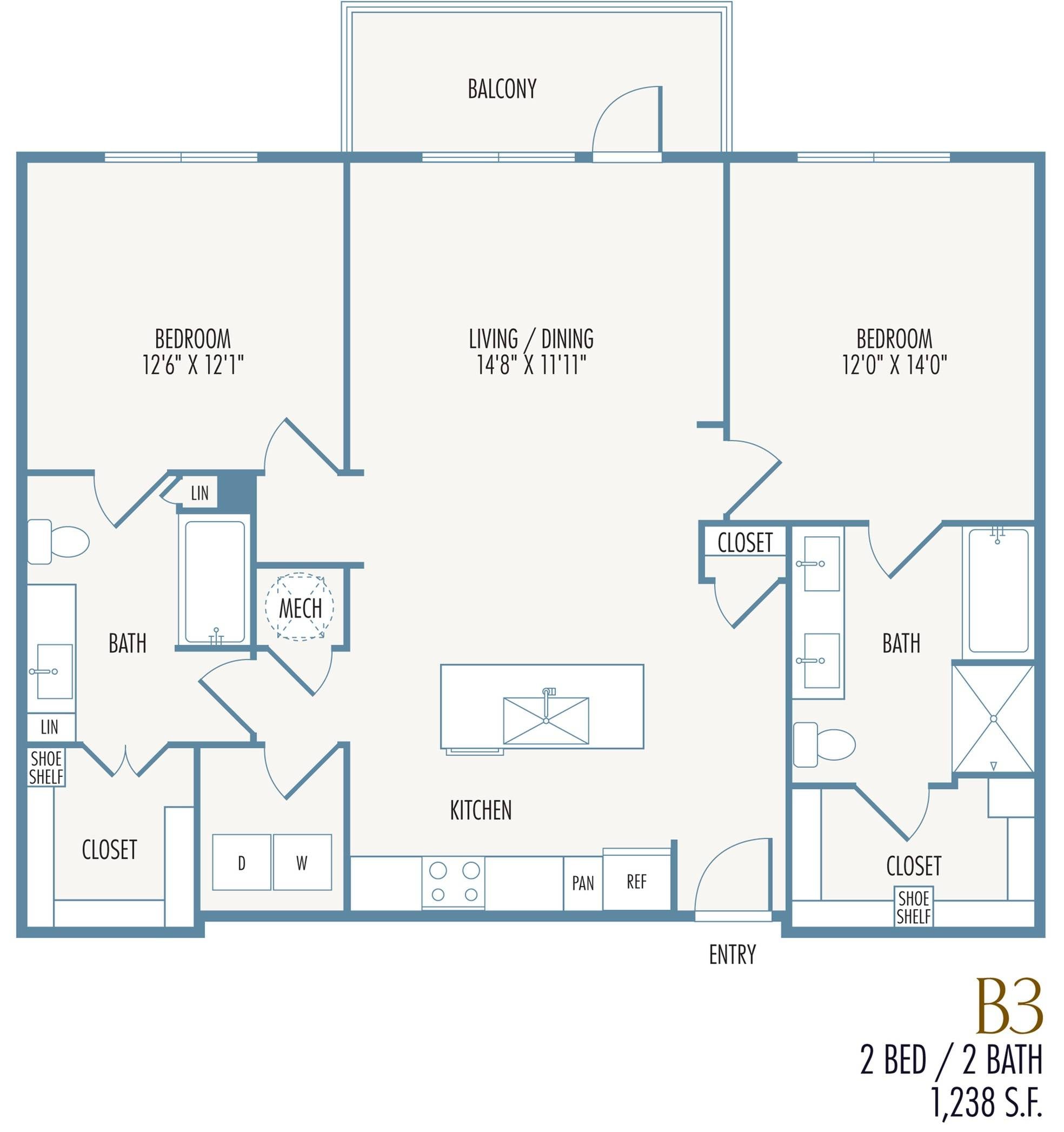 B3 floor plan