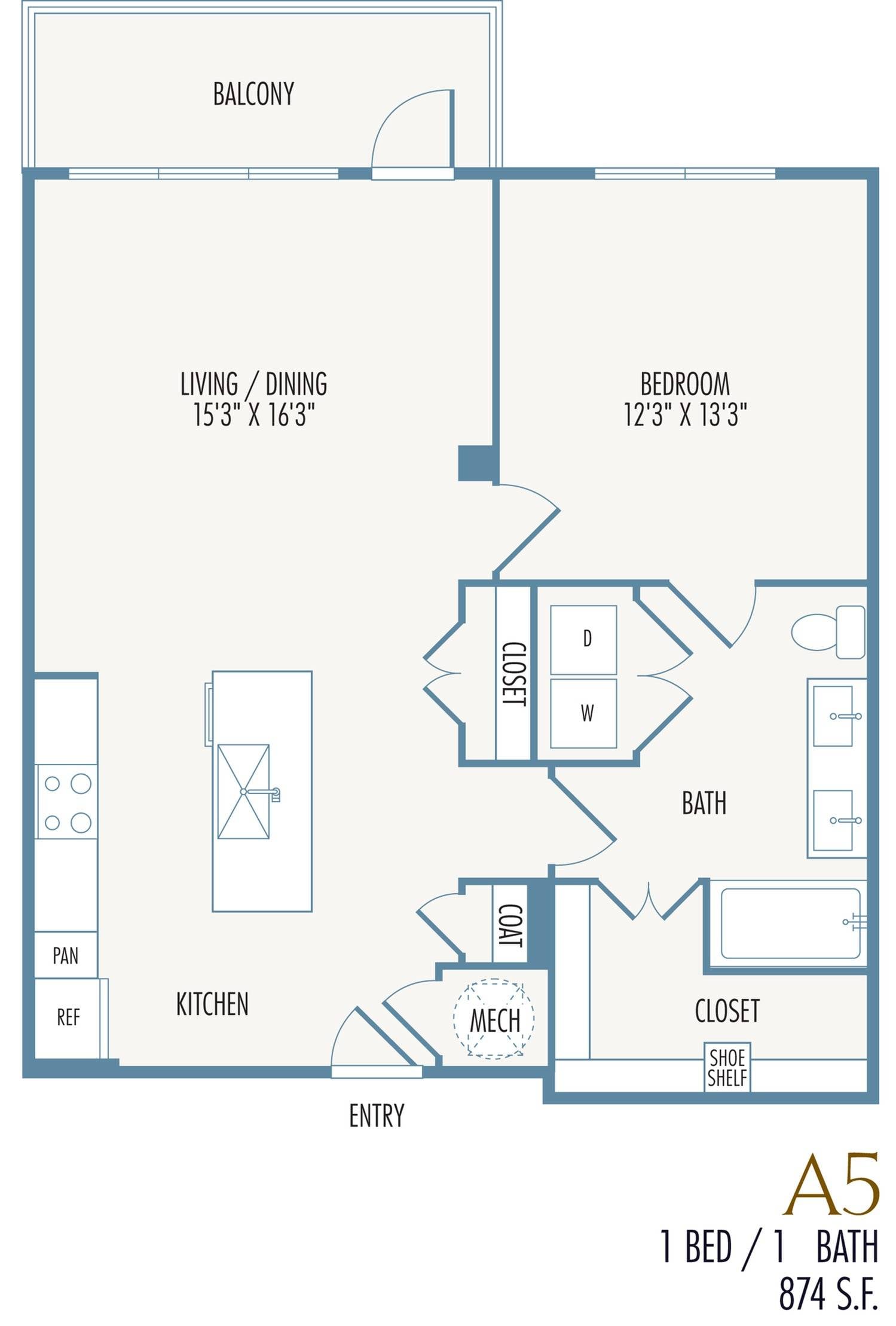 A5 floor plan