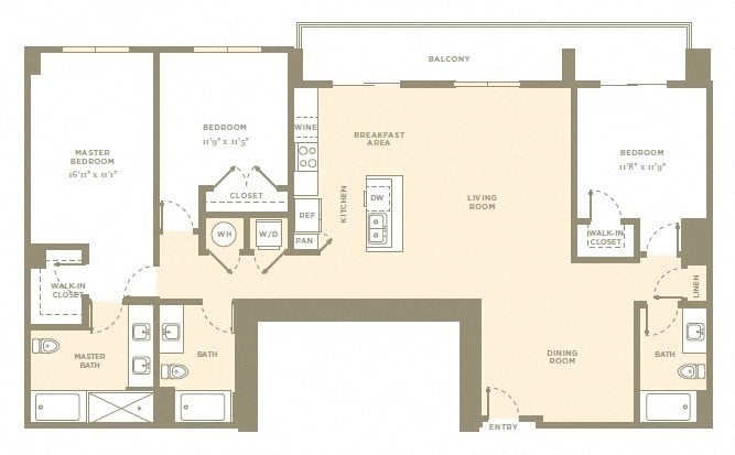 PH3 floor plan