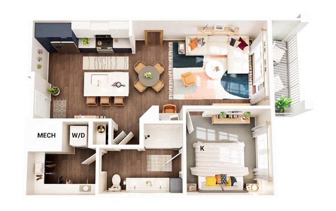 A6 floor plan