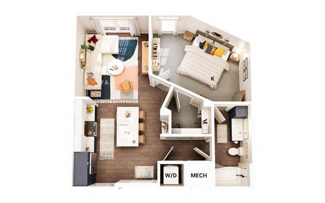 A2 floor plan