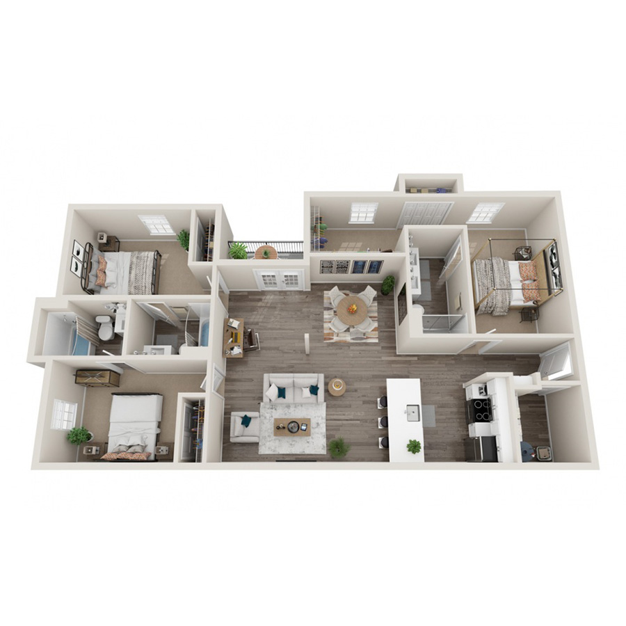 C1 floor plan