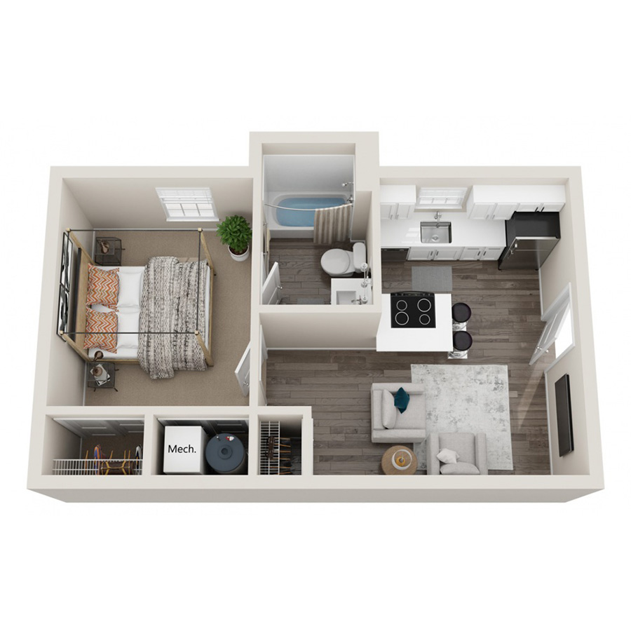 A1 floor plan