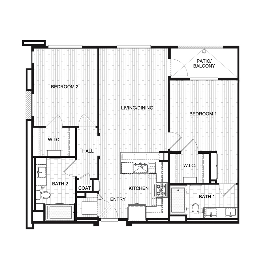 The Intention floor plan