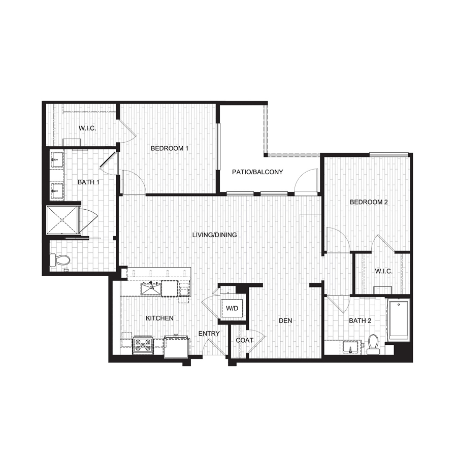 The Vitality floor plan