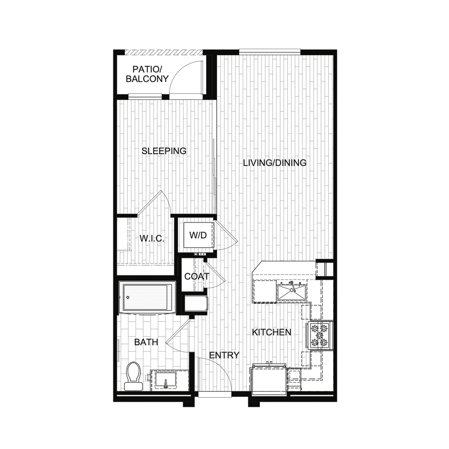 The Aura floor plan