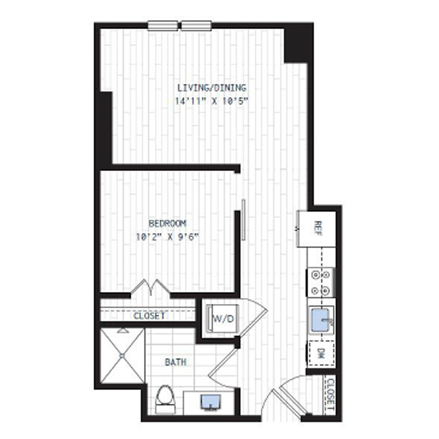 A2 floor plan