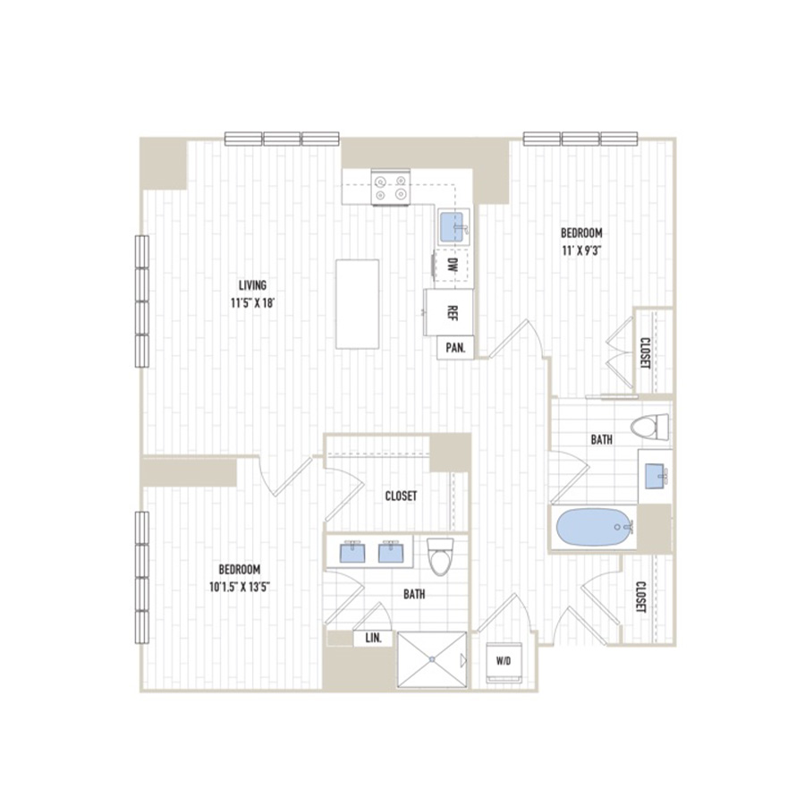 B2 floor plan