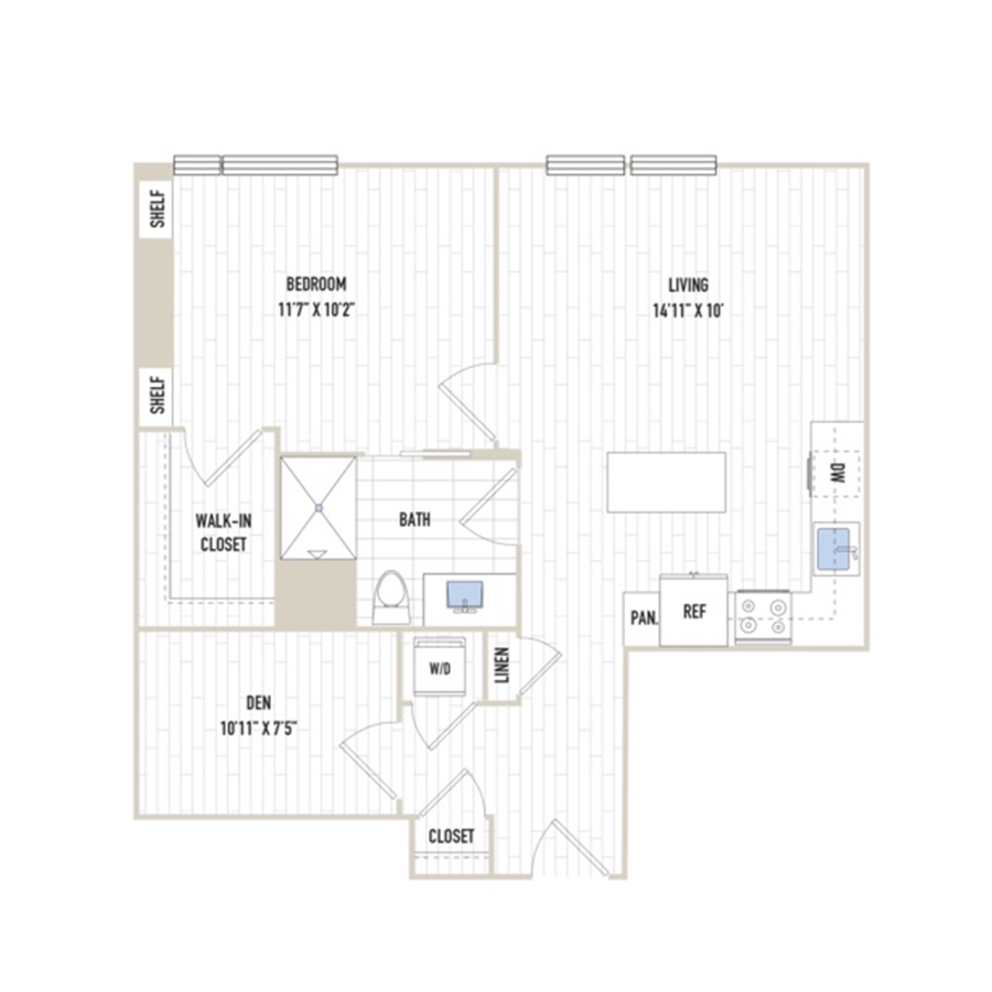 A16D floor plan