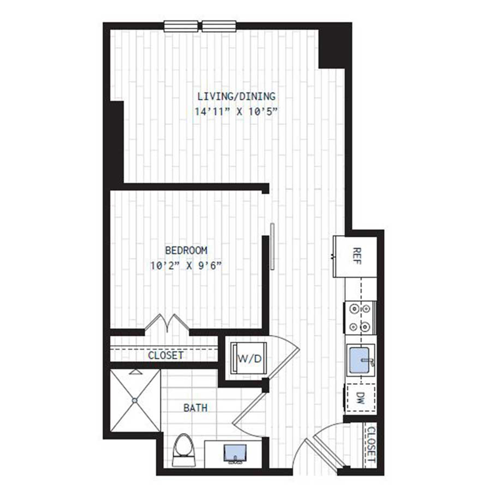 A2.1 floor plan