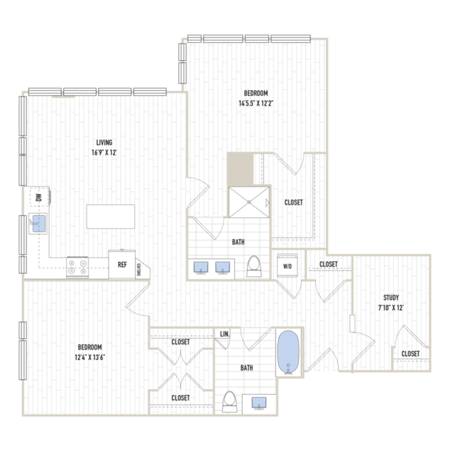 B9 D floor plan