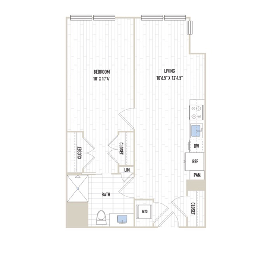 A10.1 floor plan