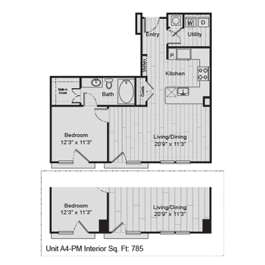 A4 floor plan