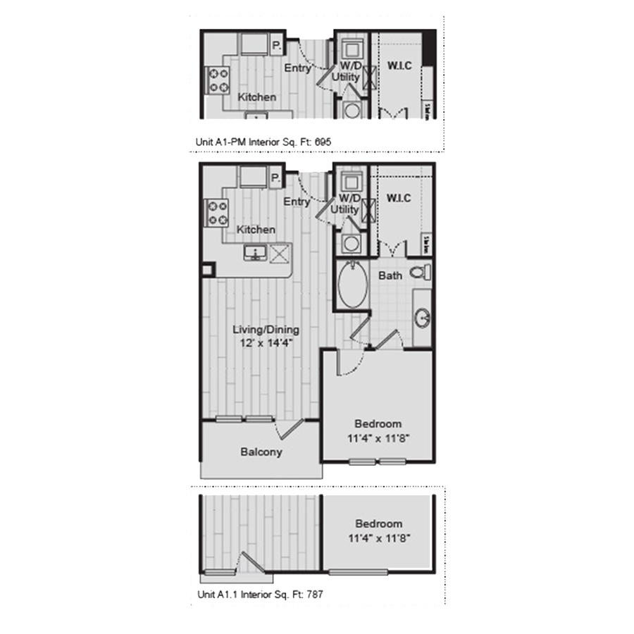 A1 floor plan