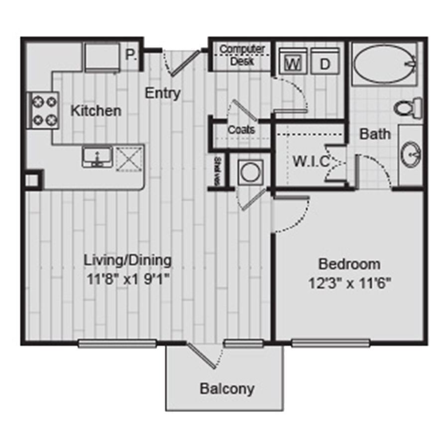 A0.1 floor plan