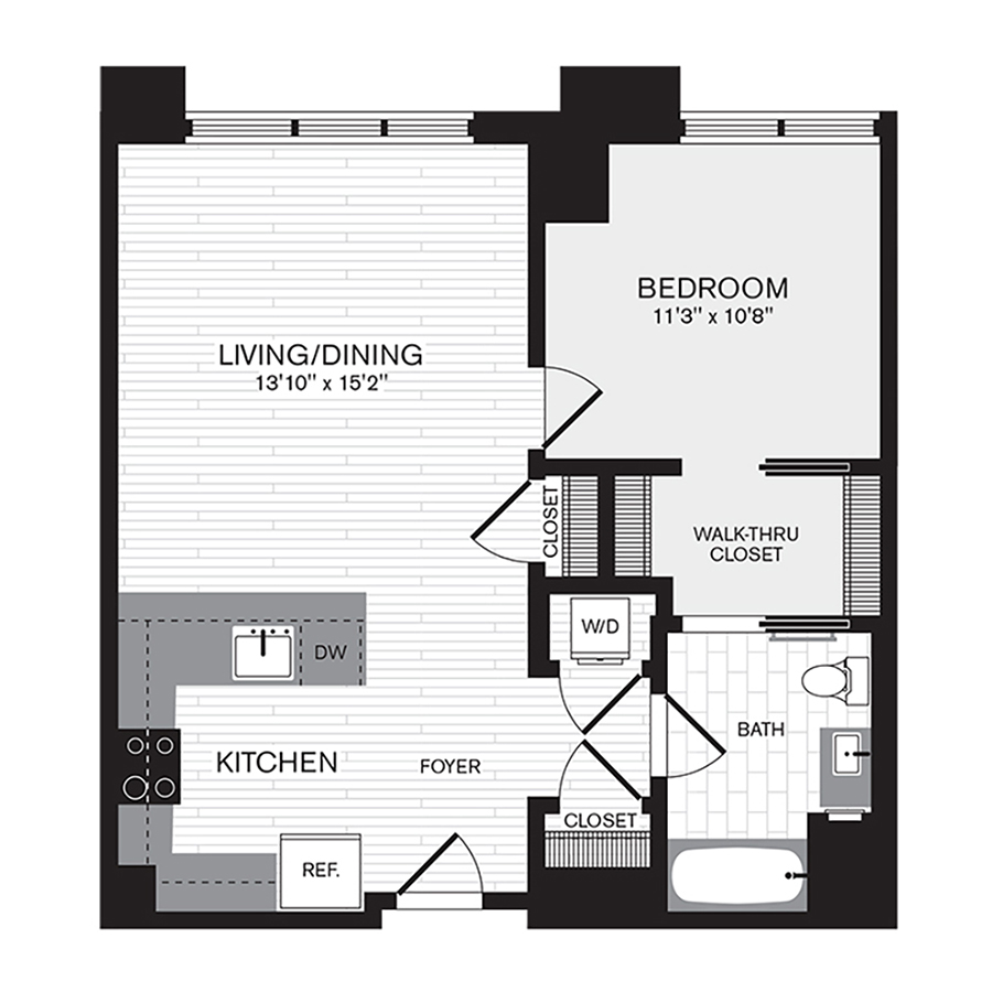 A2 floor plan