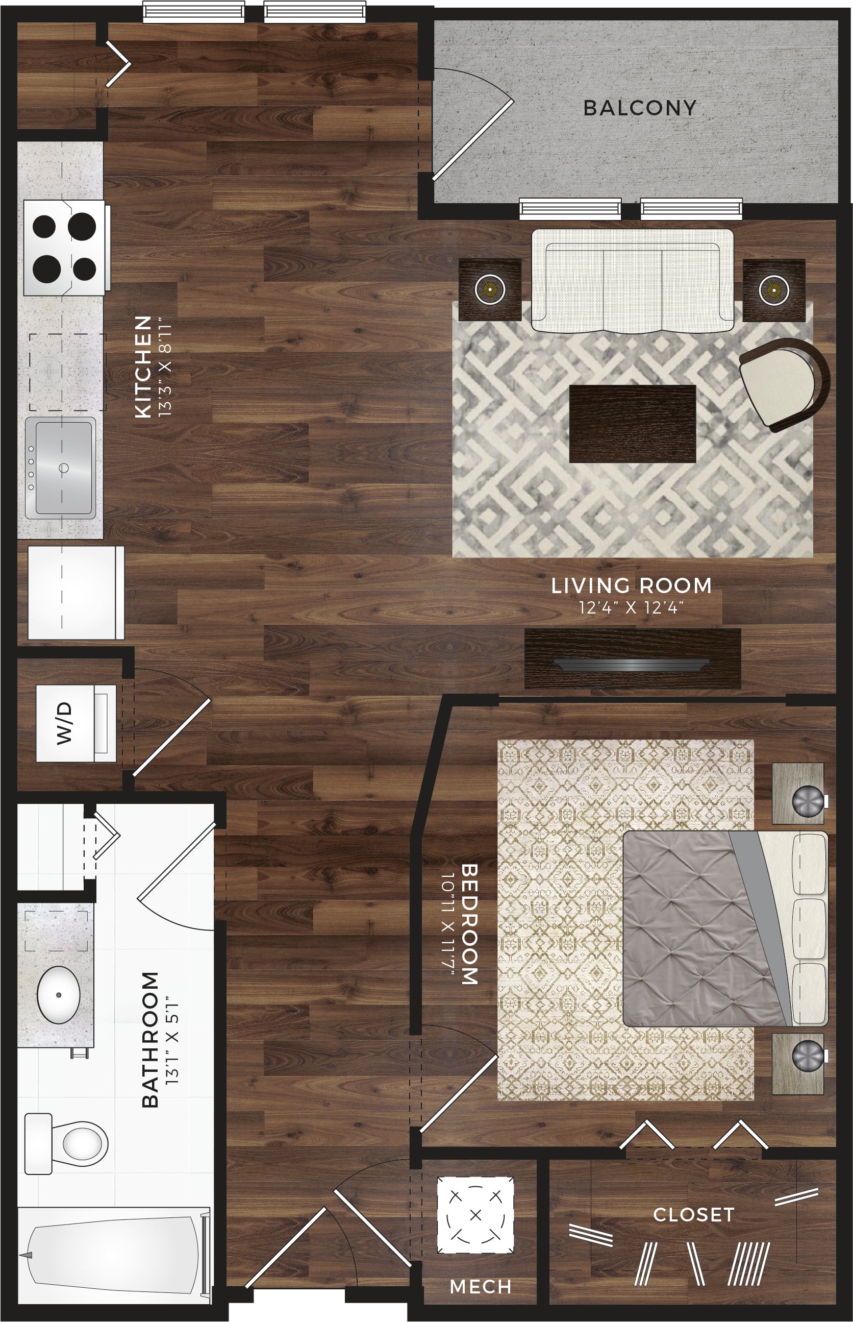 A1 floor plan
