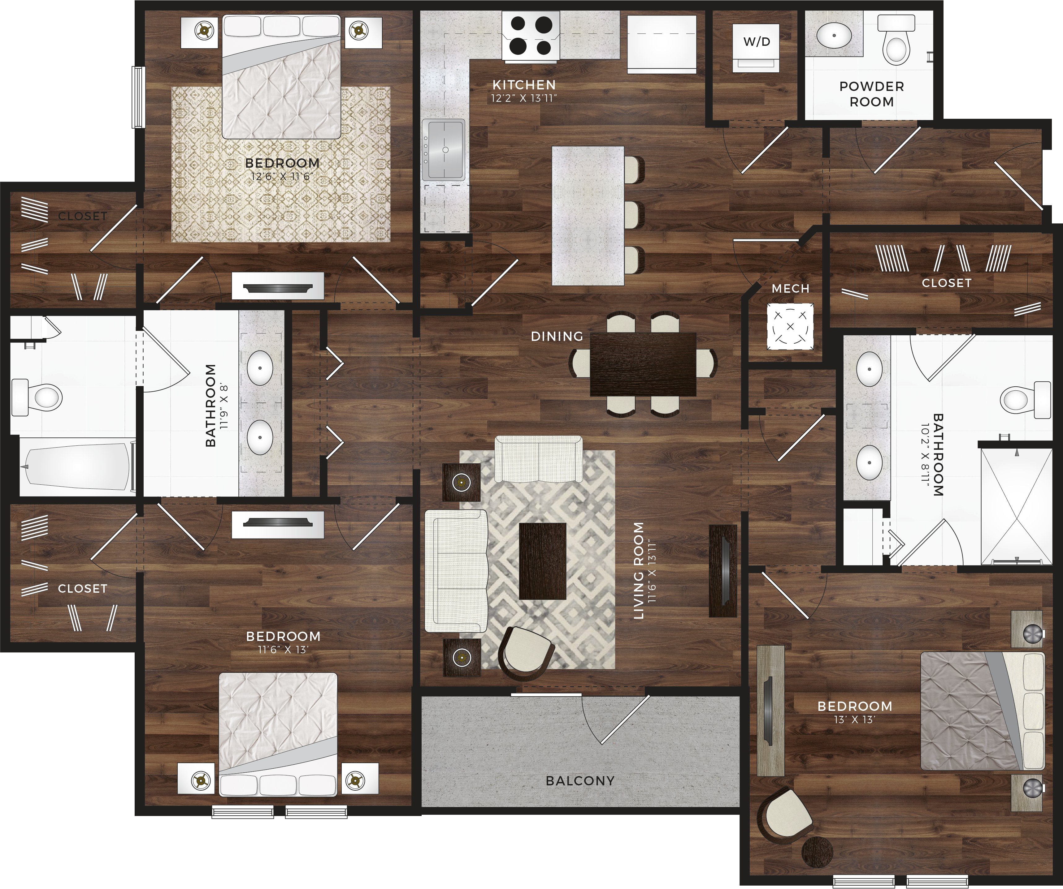 C1 floor plan