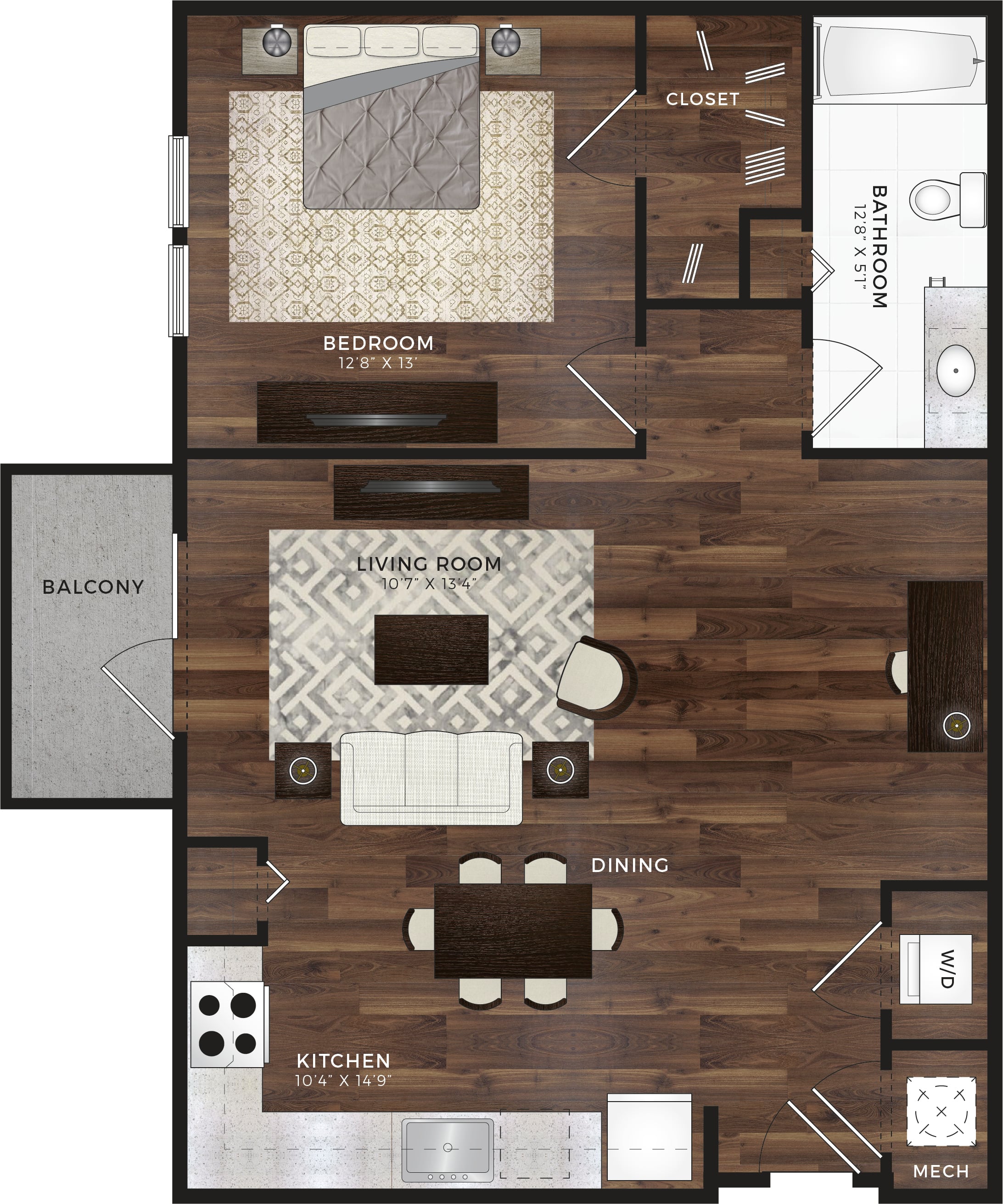 A2 floor plan