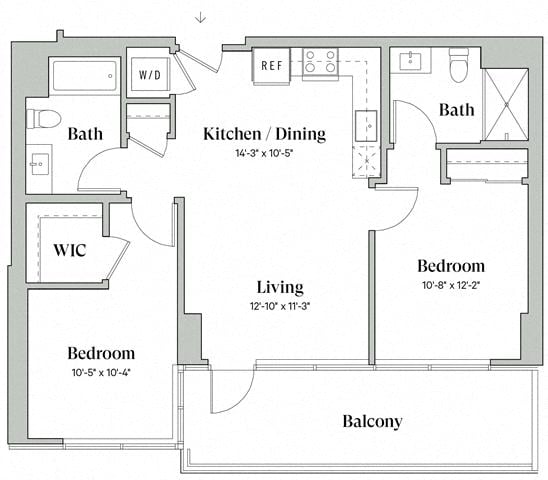 D20 floor plan