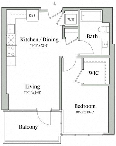 B1e floor plan