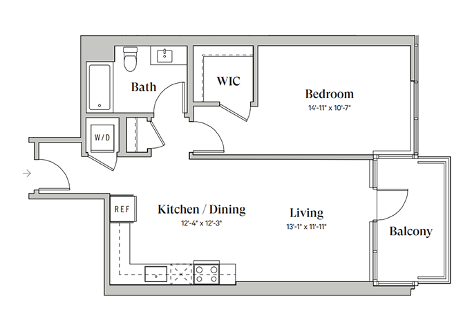 B1A floor plan