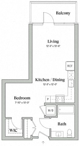 A1 floor plan