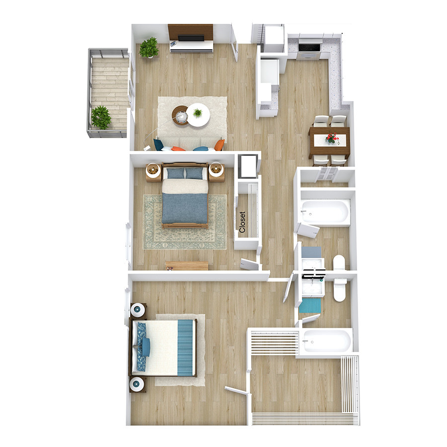B2 floor plan