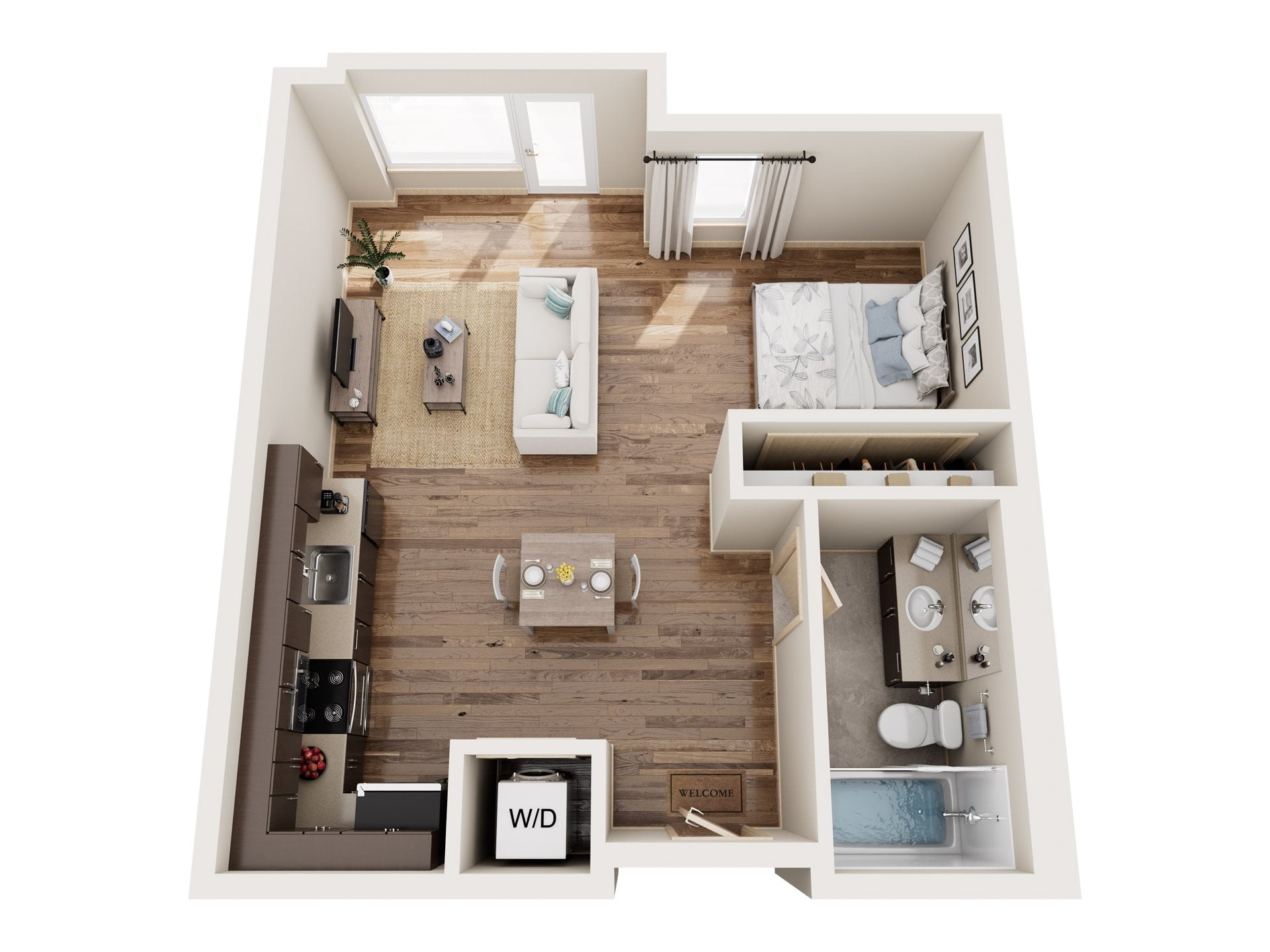 A1 floor plan