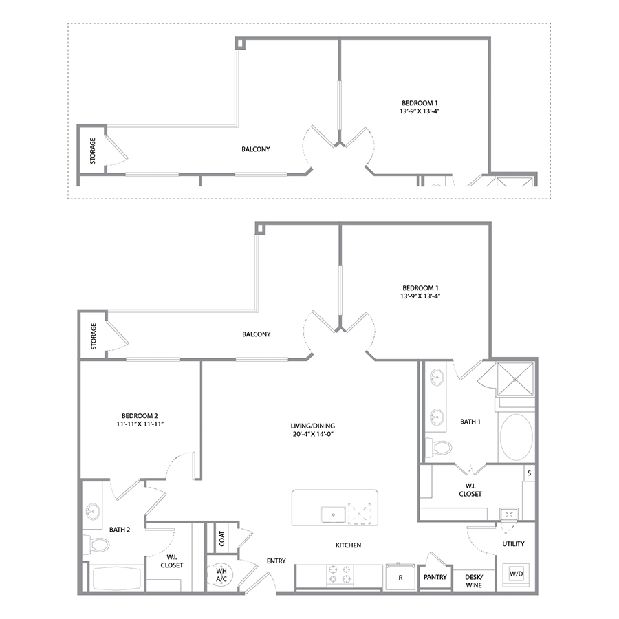 Peachtree floor plan