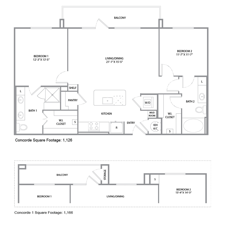 Concorde floor plan