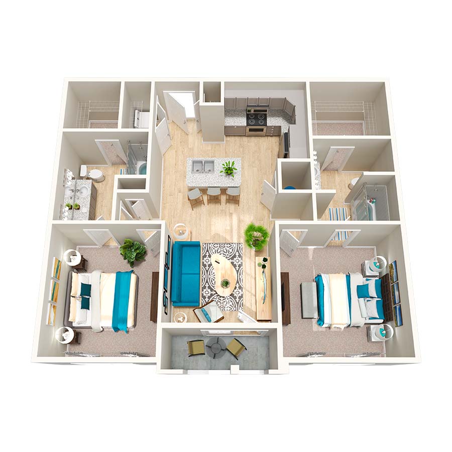 B1 ADA floor plan