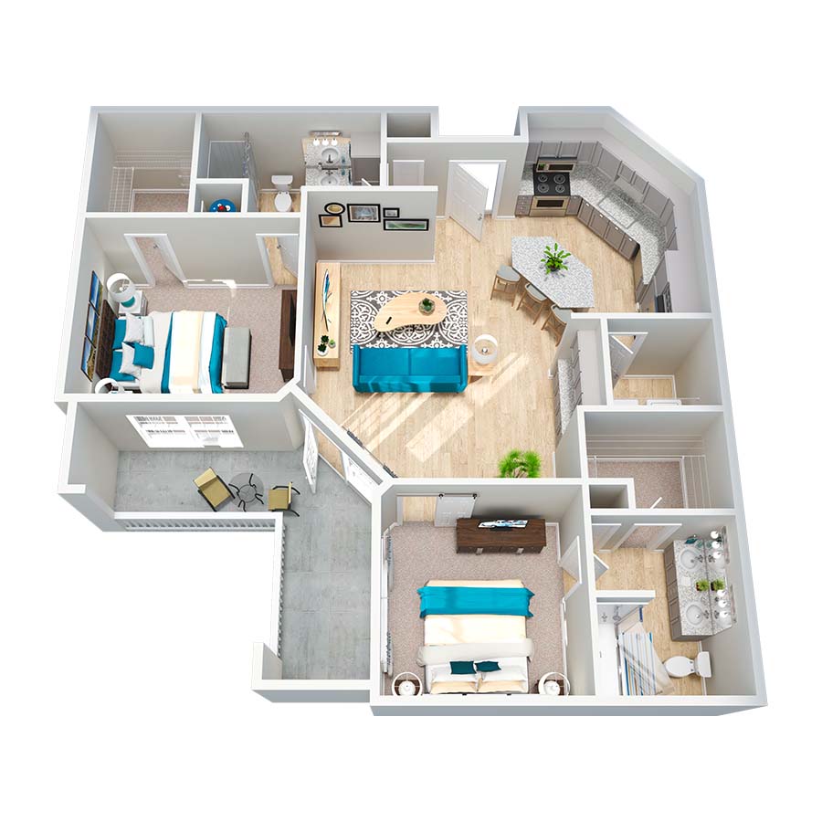 B4 floor plan