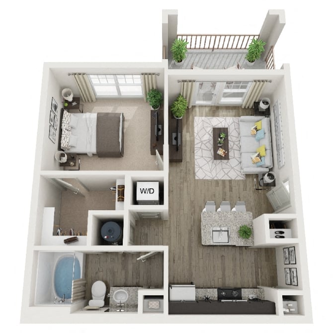 The Burlington floor plan