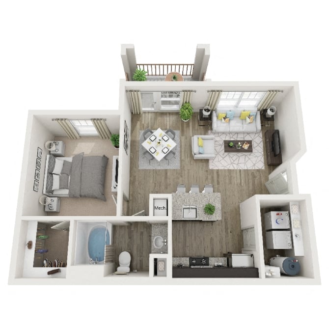 The Clayton floor plan