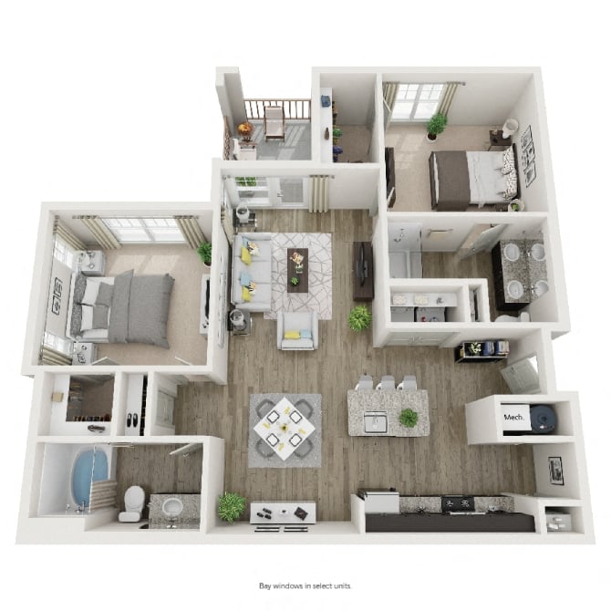 The Fairmont floor plan