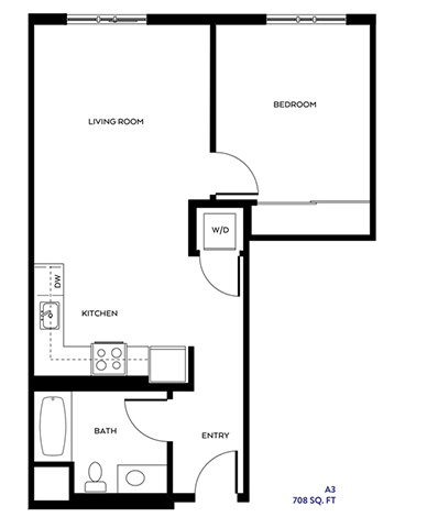 A3 floor plan