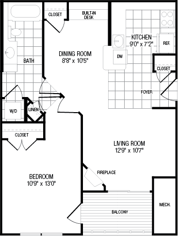 Newport floor plan