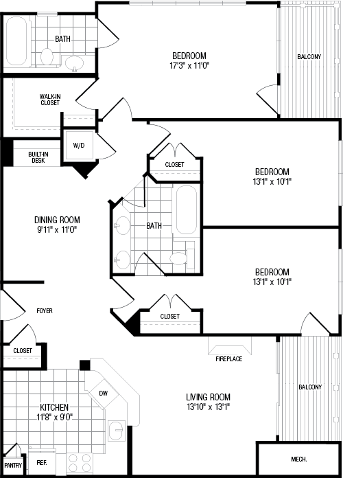 Thomas Point floor plan