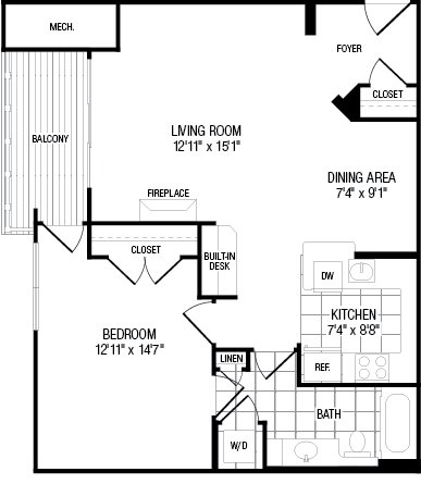 Craighill floor plan