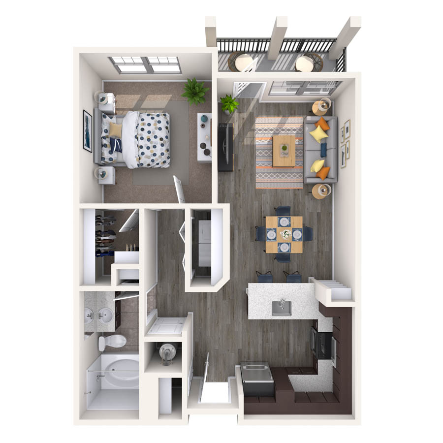 A1-iSync floor plan