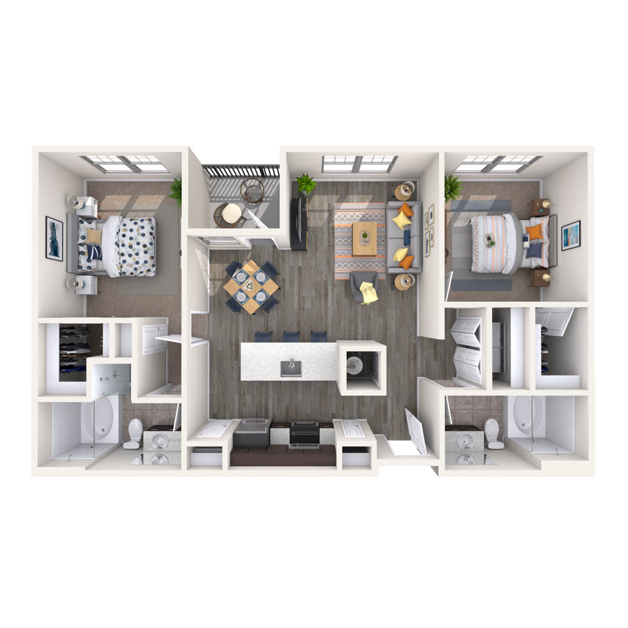 B1-iClick floor plan